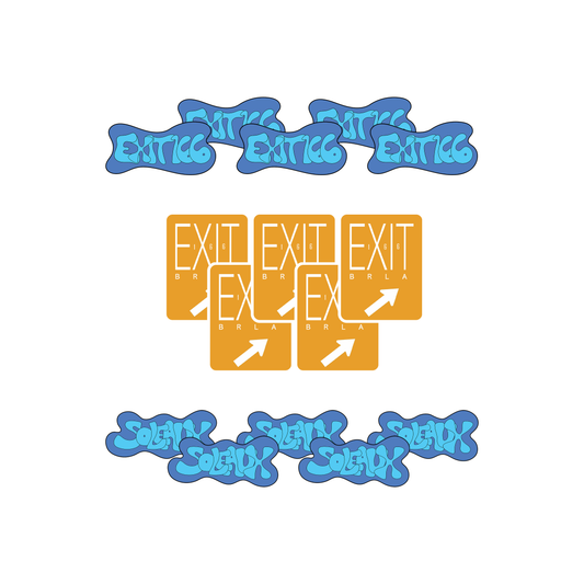 EXIT 166 STICKER PACK